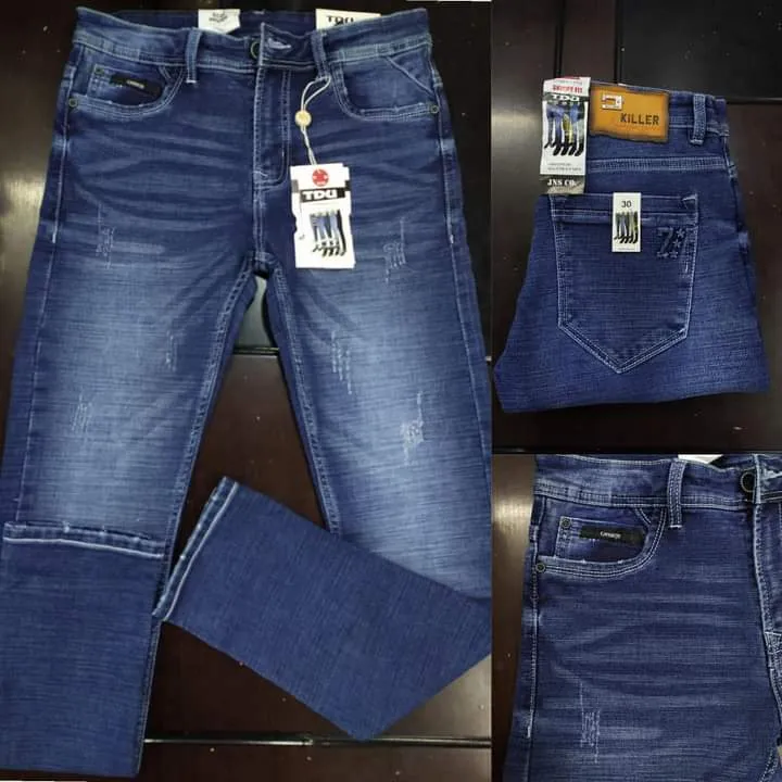 New Smart & Stylish Slim Fit Denim Jeans Pants For Men